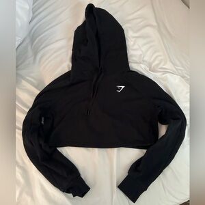 Gymshark cropped long sleeve hoodie